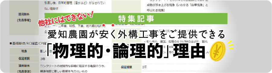 安い外構 エクステリア工事業者は愛知農園 名古屋市 一宮市 稲沢市周辺